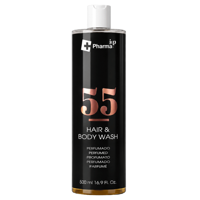 Hair & Body Wash N°55 – Gel Lavant Parfumé Cheveux & Corps